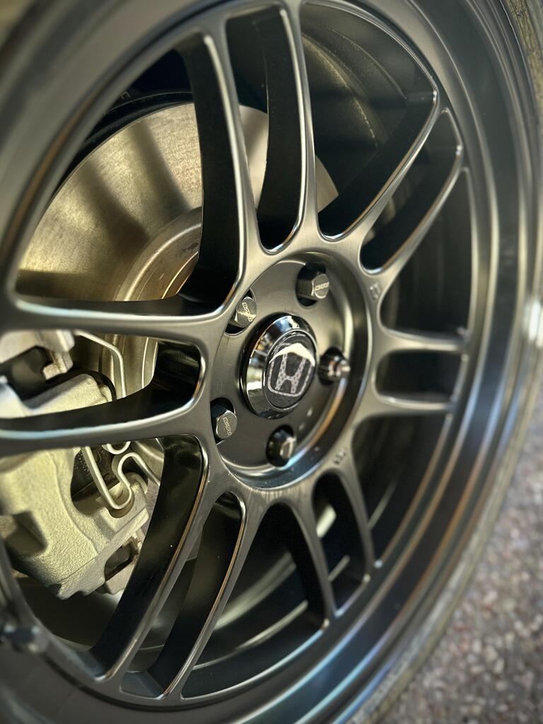 Center Cap : Honda Logo Enkei RPF1 Center Caps (Set of 4)
