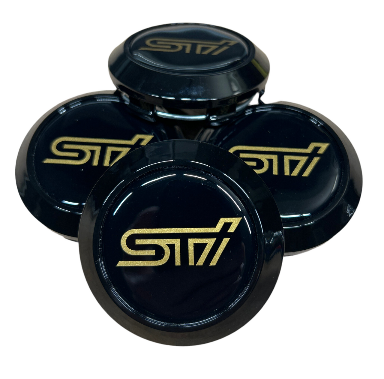 Center Cap : STI Logo Enkei RPF1 Center Caps (Set of 4)