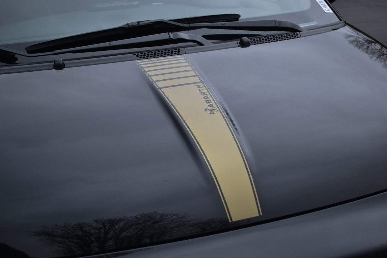 Sticker : Fiat 500 Abarth Hood Stripe