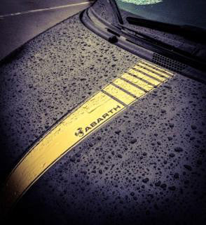 Sticker : Fiat 500 Abarth Hood Stripe